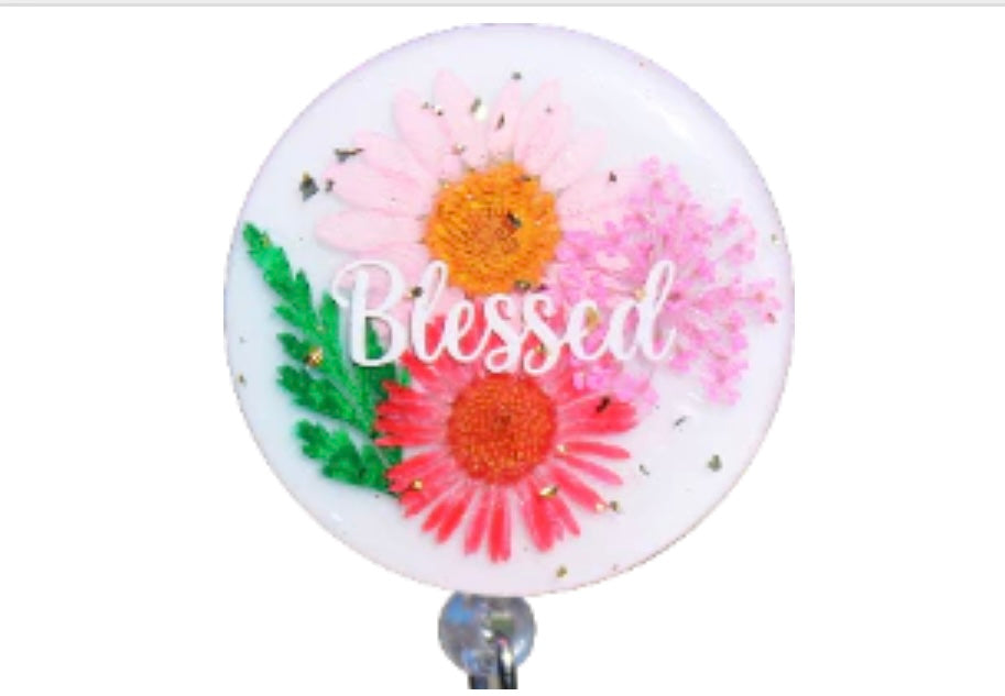 Glitterific Blessed Badge Reel