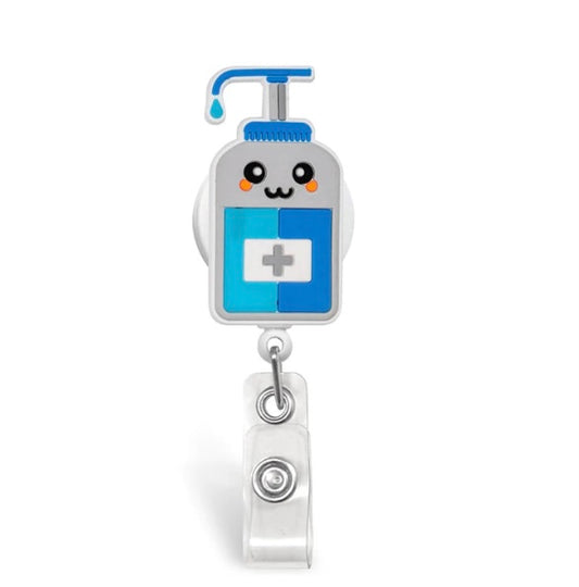 Jellies Sanitizer Badge Reel