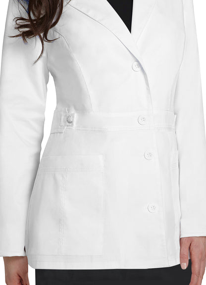 Adar Universal STRETCH Women's 28 inches Tab-Waist Lab Coat