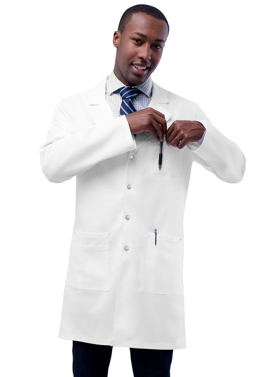 Adar Universal STRETCH Unisex 36 inches Snap Front Lab Coat