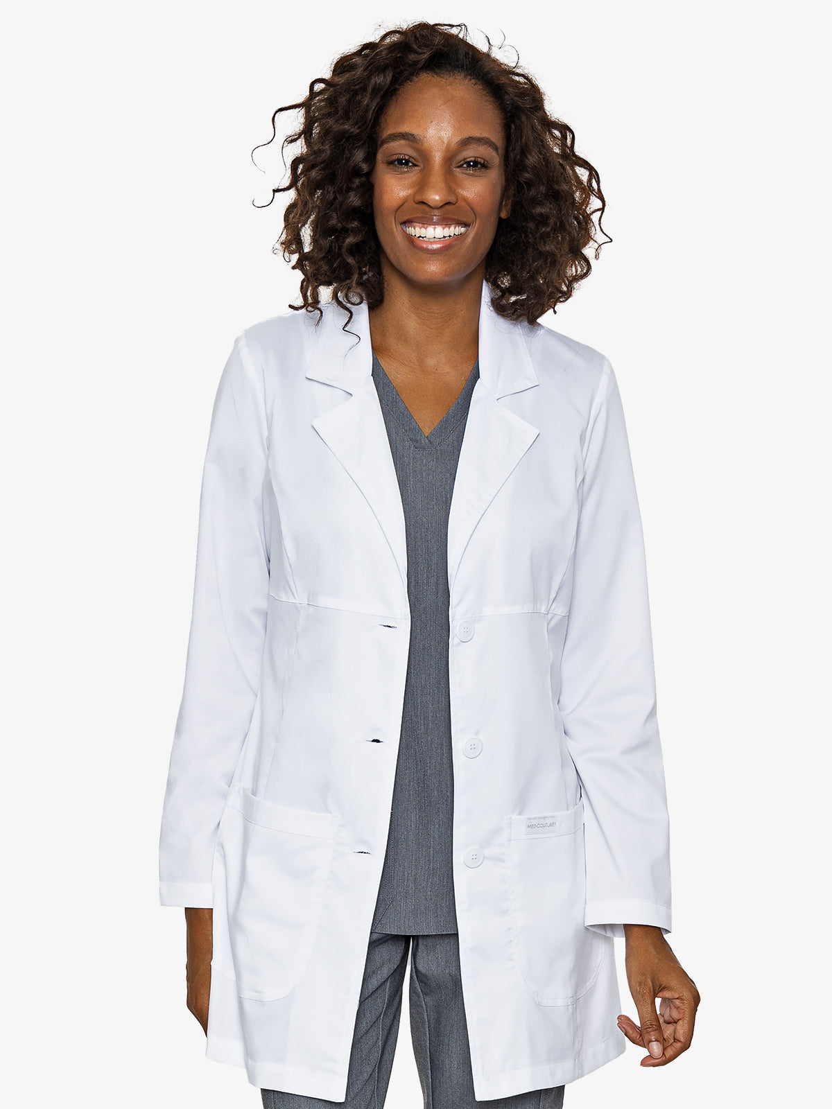 Empire Mid Length Lab Coat