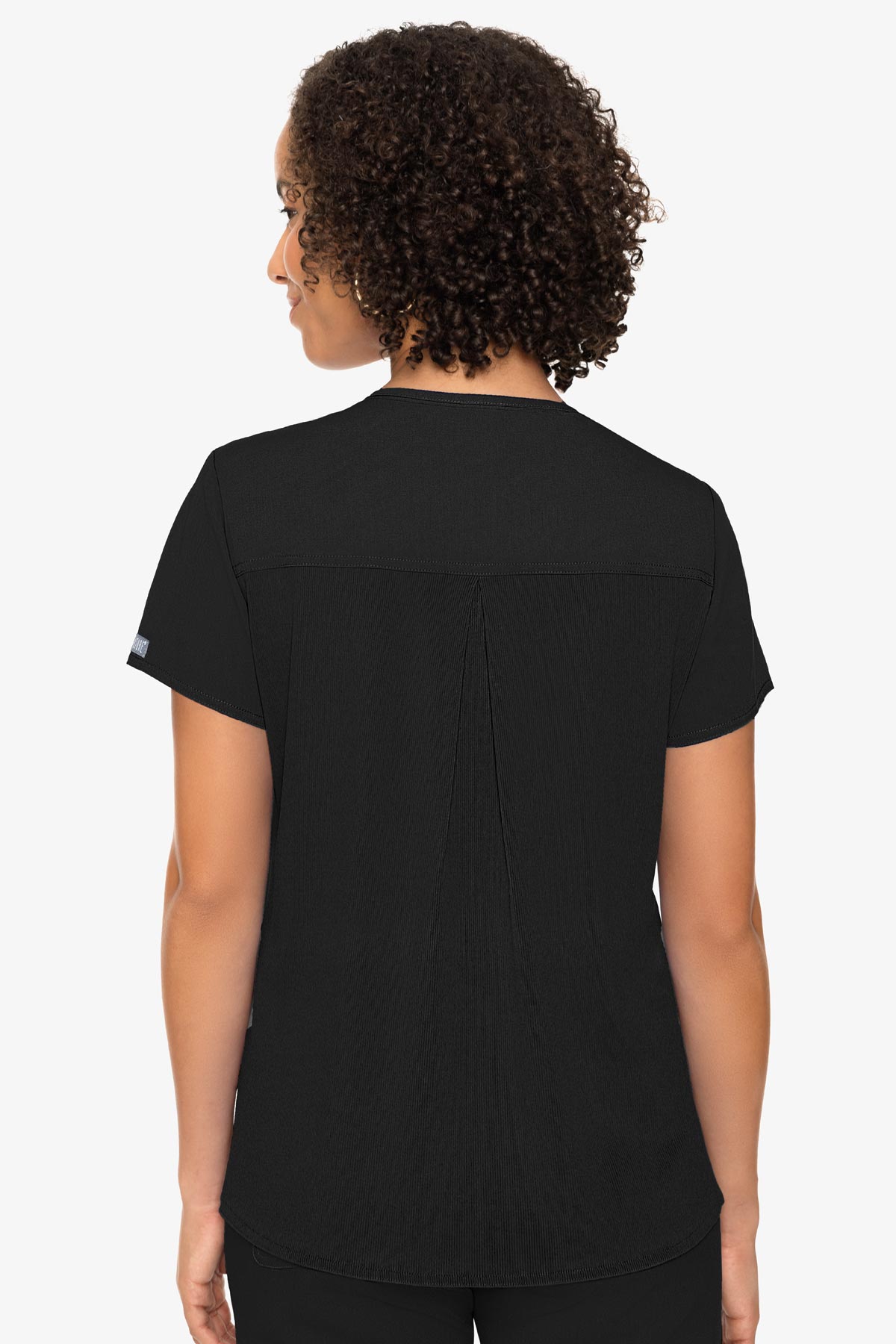 Touch V-Neck Knit Back Top