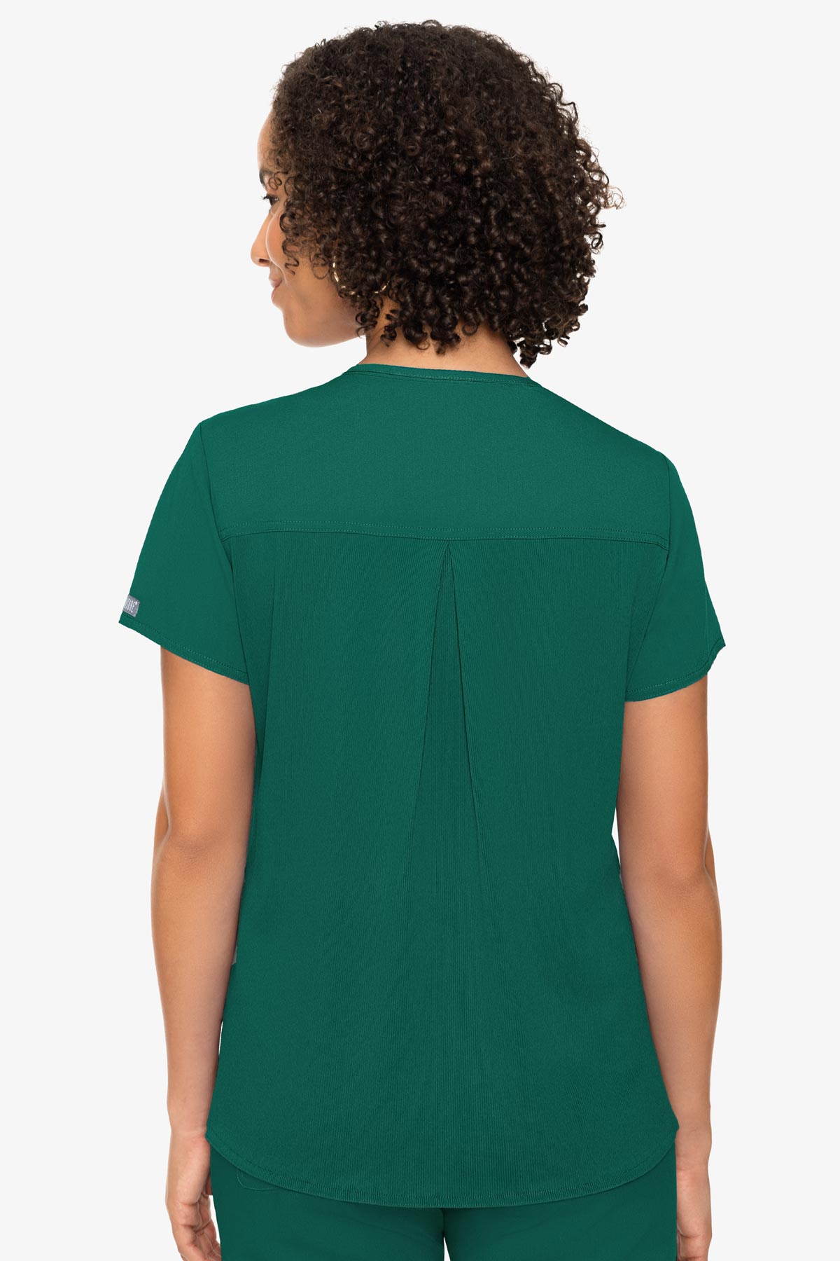 Touch V-Neck Knit Back Top