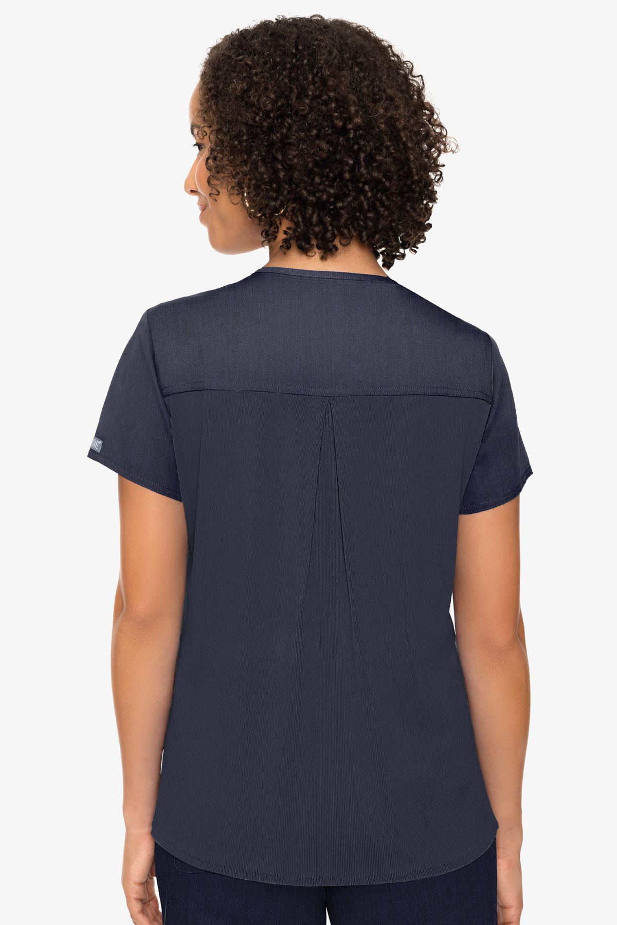 Touch V-Neck Knit Back Top