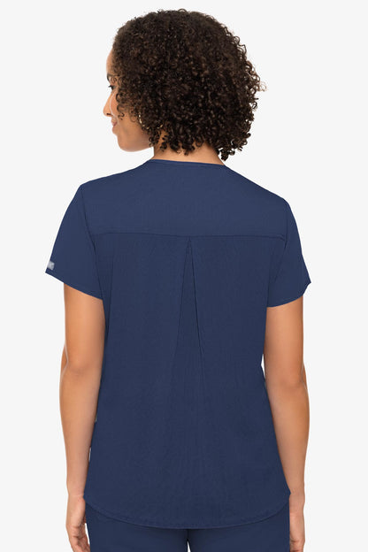 Touch V-Neck Knit Back Top