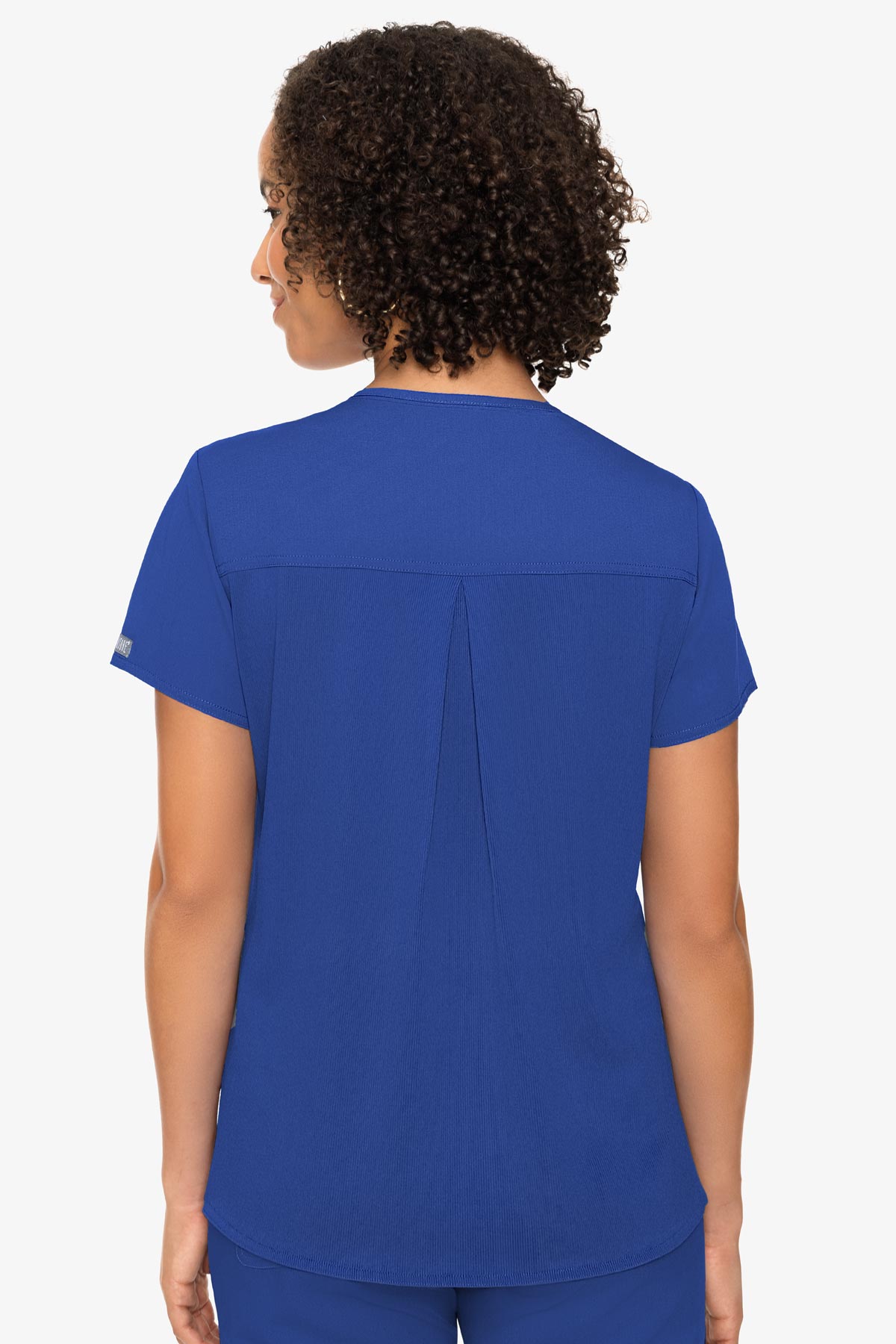 Touch V-Neck Knit Back Top