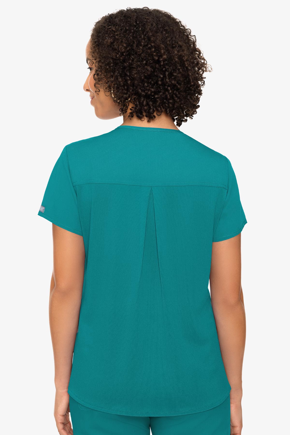 Touch V-Neck Knit Back Top