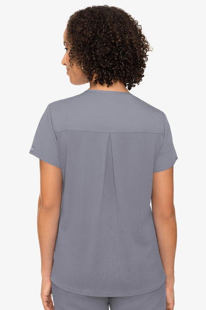 Touch V-Neck Knit Back Top