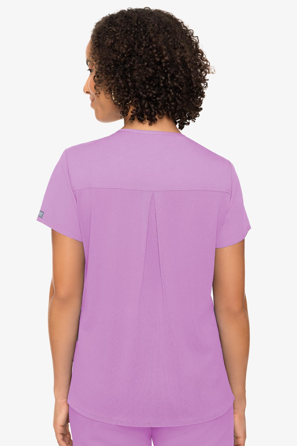 Touch V-Neck Knit Back Top